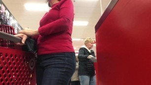 Granny PAWG in Tight Jeans 2