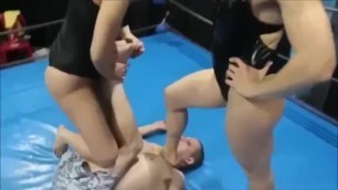 Mixed Wrestling Trample