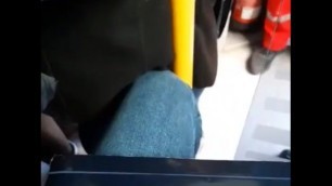The Girl on the Bus is Pushing her Ass on my Knee