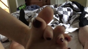 Curly Toes Working Dick