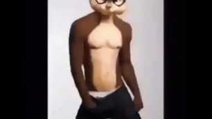 Szymon the Chipmunk and so Hot Abs and Big Cock