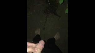 Pissing in the Yard