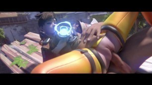 Tracer Gets her Pussy Filled