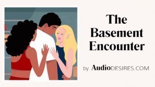 The Basement Encounter (Porn for Women, Sexy ASMR, Erotic Audio, Threesome)