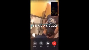 Caught Noodles and Company Employee getting his Noodle Sucked