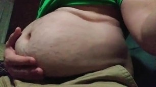 TheHiddenBelly - SUPER Bloated and Full Fat Belly (with some Burps)