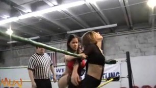 MLW Wrestling Brittany Love vs Sassy Steph