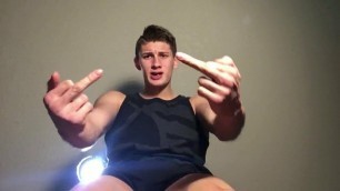 Hard Poppers Training by a young Alpha