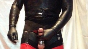 Sissy bitch show in black plays with cock and ass hole 4