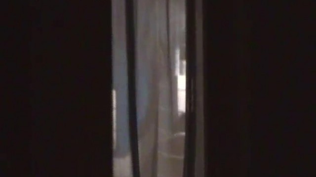 spying on old neighbors while showerin