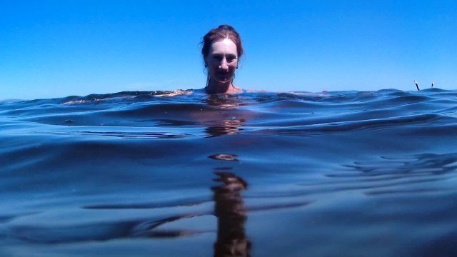 Under water (bikini)