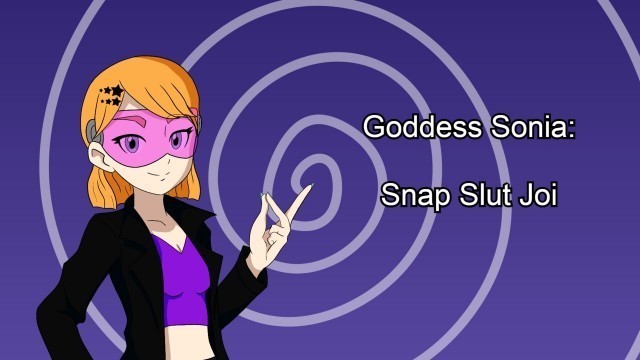 Goddess Sonia- Snap Slut Joi